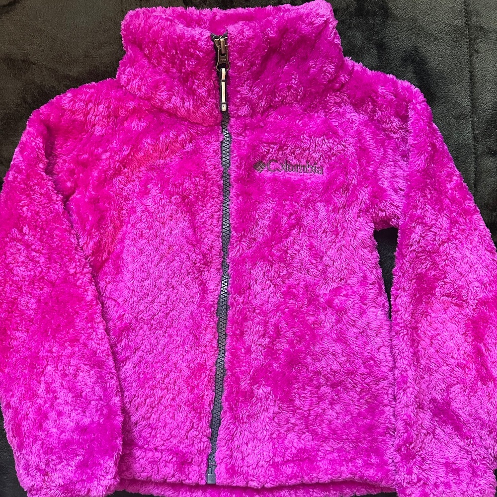 Girls Full Zip Sweater